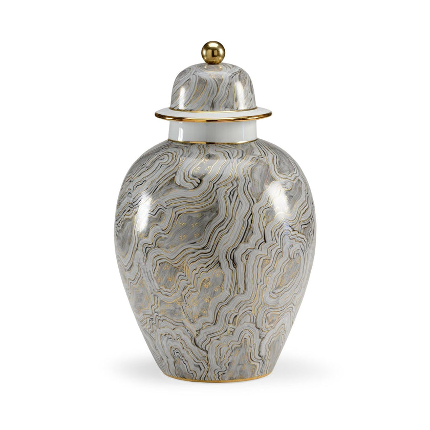Chelsea House Marbled Gray Urn