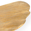 Chelsea House Gold Lotus Leaf Trays - Set of 3