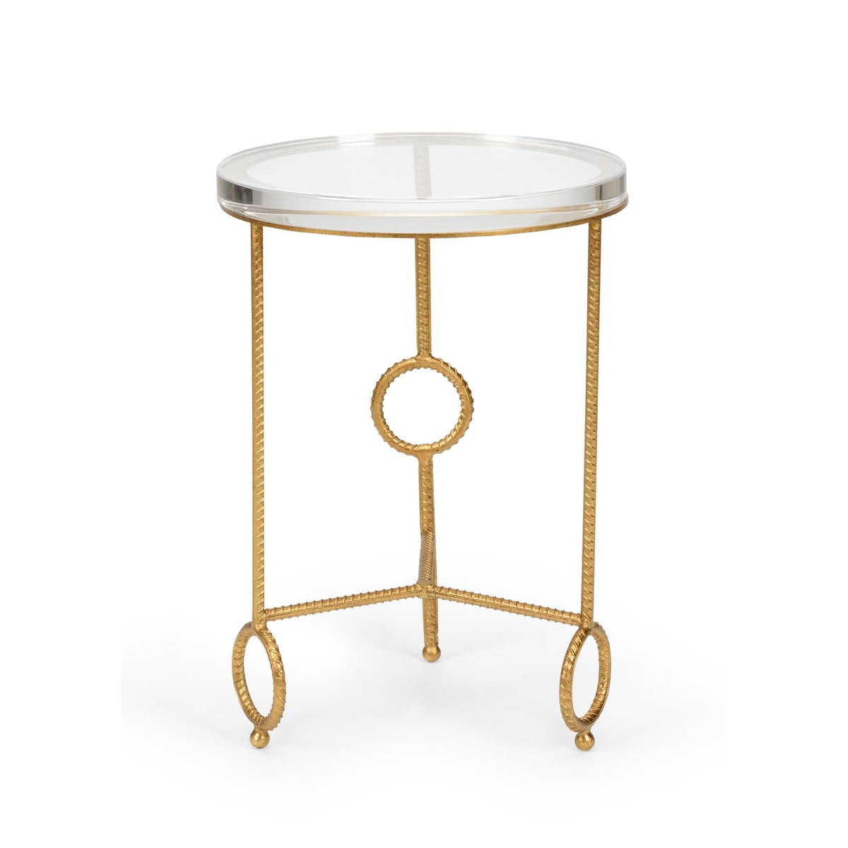 Chelsea House Acrylic Yonkers Side Table