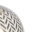 Chelsea House Herringbone Coverd Gold Urn
