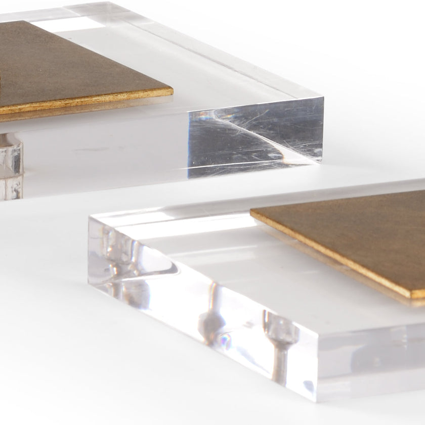 Chelsea House Gold Flossie Bookends - Set of 2