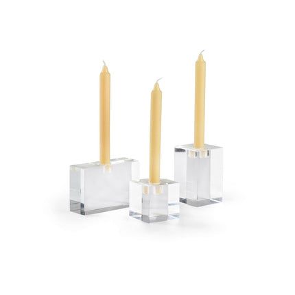Chelsea House Trifoil Candlesticks - Set of 3