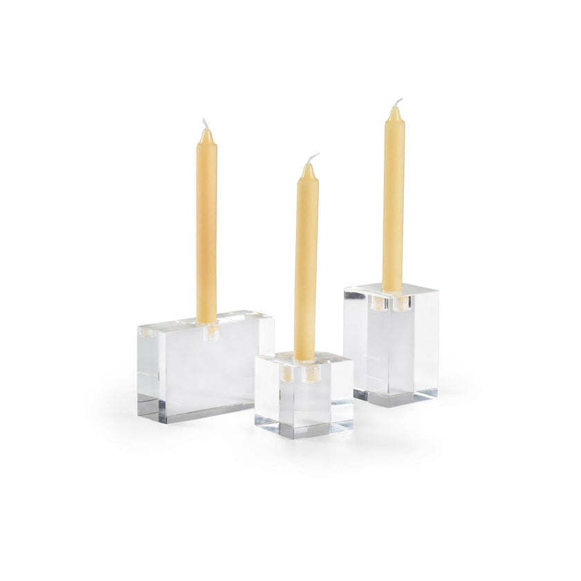 Chelsea House Trifoil Candlesticks - Set of 3