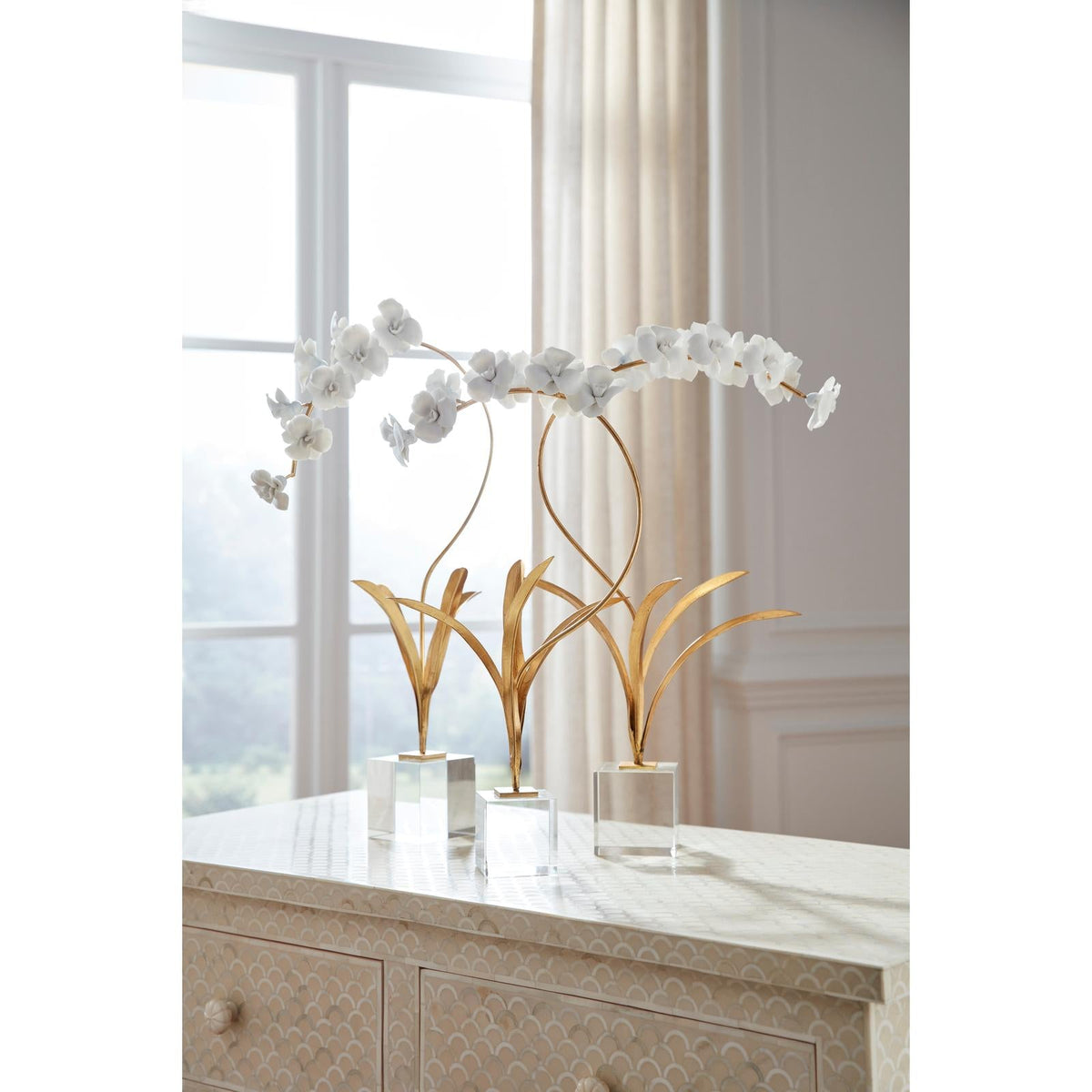 Chelsea House Small Orchid On Stand
