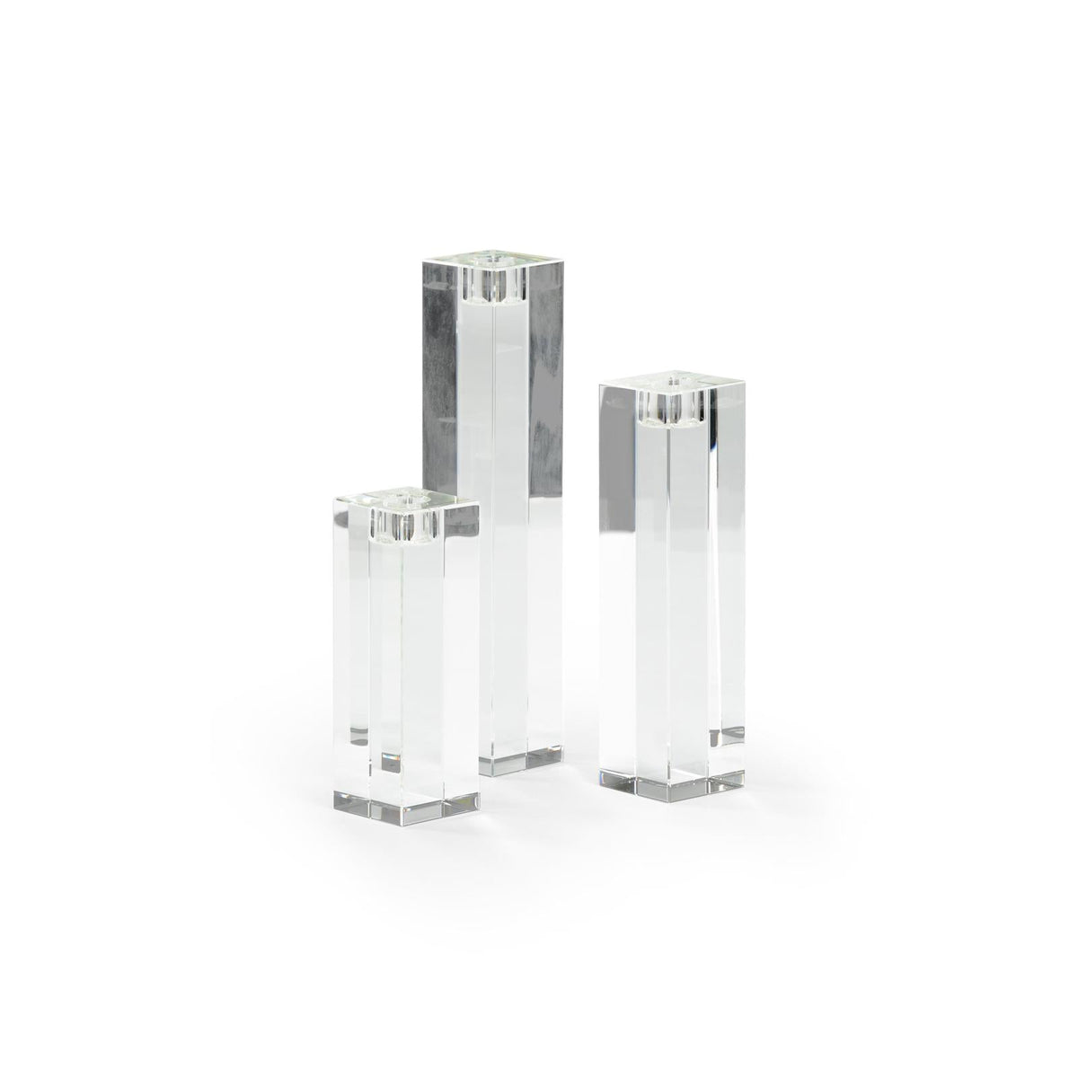 Chelsea House Statue Candlesticks - Set of 3