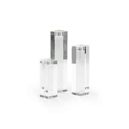 Chelsea House Statue Candlesticks - Set of 3