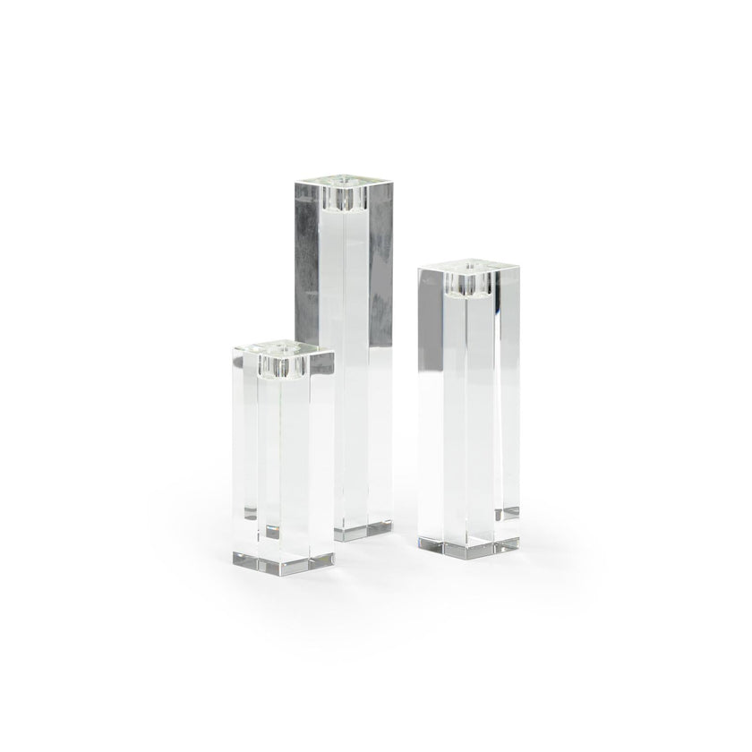 Chelsea House Statue Candlesticks - Set of 3
