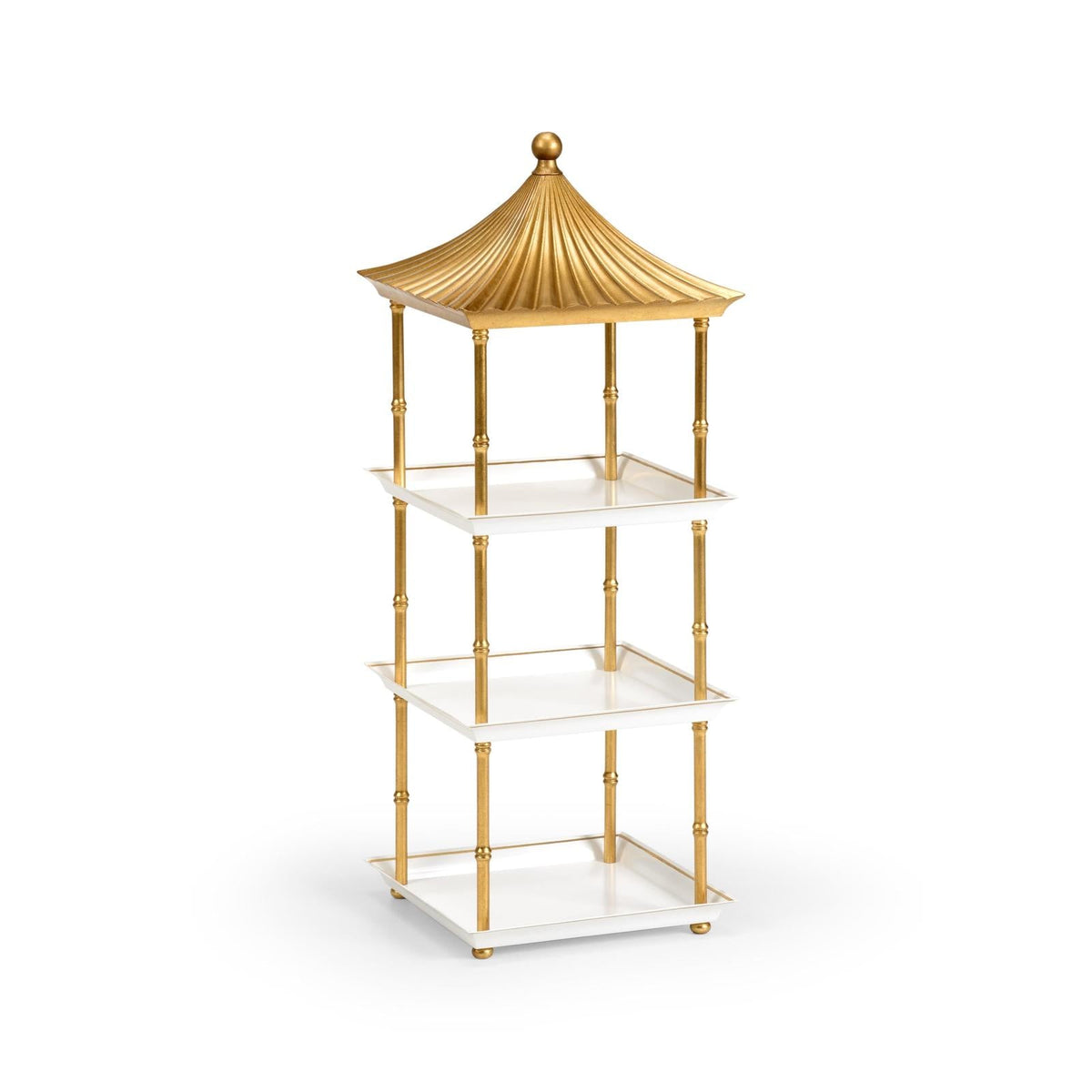 Chelsea House Pagoda Gold Shelf