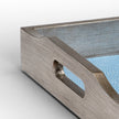 Chelsea House Small Blue Shagreen Tray