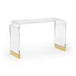 Chelsea House Acrylic Waterfall Console