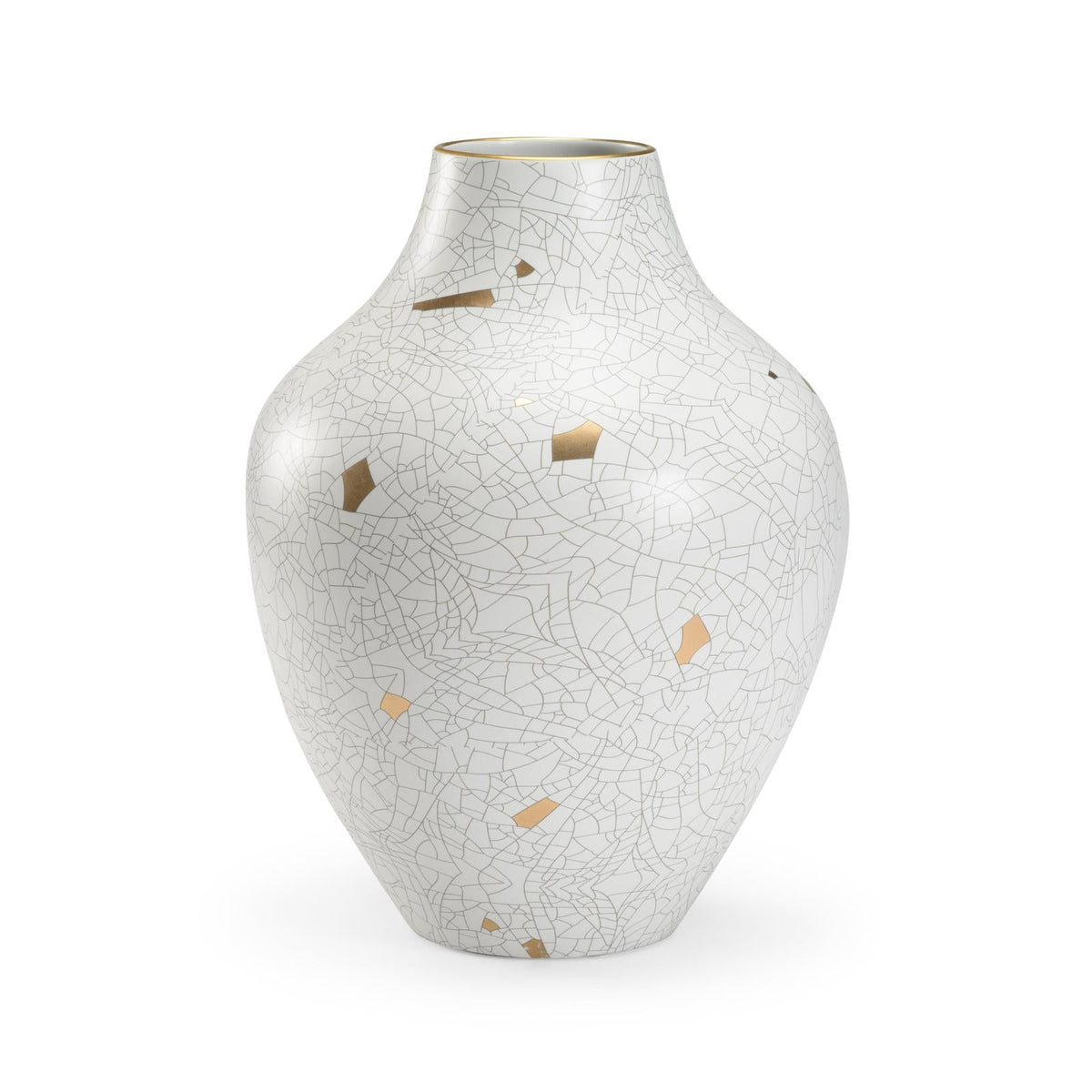 Chelsea House Gold Crackle Urn