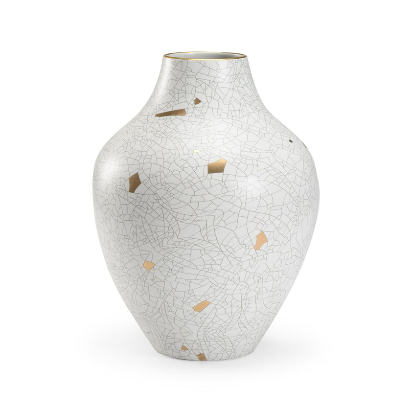 Chelsea House Gold Crackle Urn