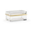 Chelsea House Rectangular Crystal Jewel Box