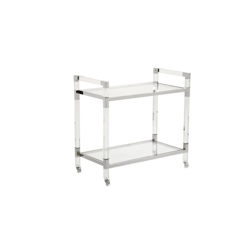 Chelsea House Acrylic Bar Cart