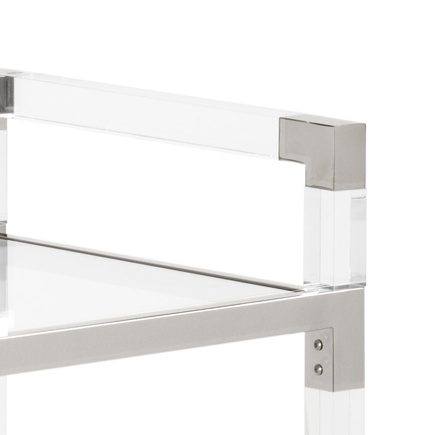 Chelsea House Acrylic Bar Cart
