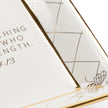 Chelsea House White Square Bee Verse Plate
