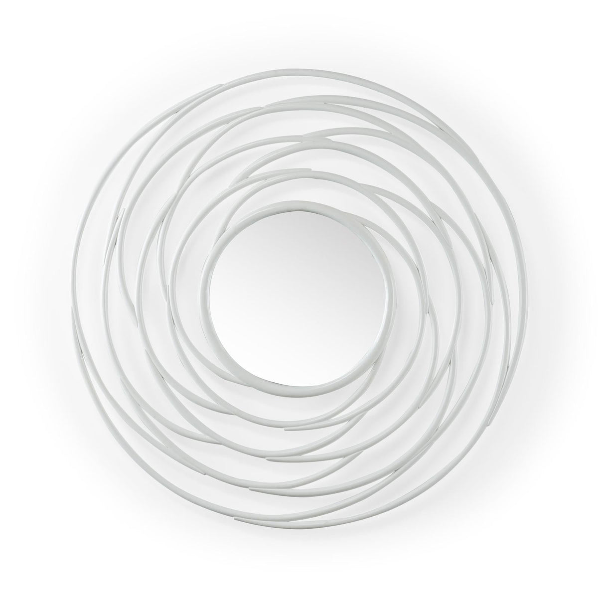 Chelsea House White Swirl Mirror