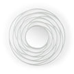 Chelsea House White Swirl Mirror