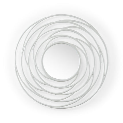 Chelsea House White Swirl Mirror