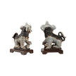 Chelsea House Chinese Dogs Sculpture, Pair