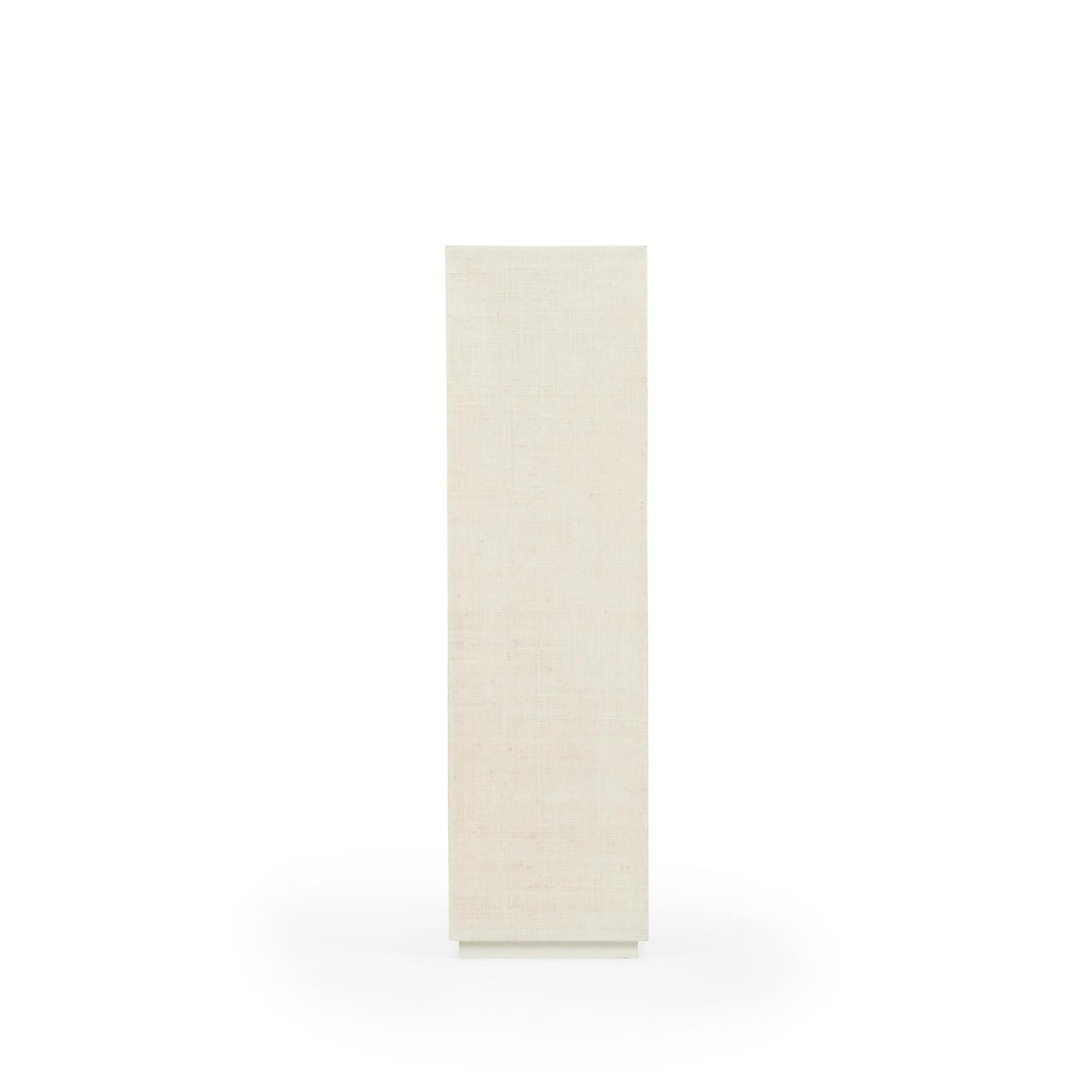 Chelsea House White Raffia Pedestal