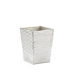Chelsea House Carson Silver Wastebasket