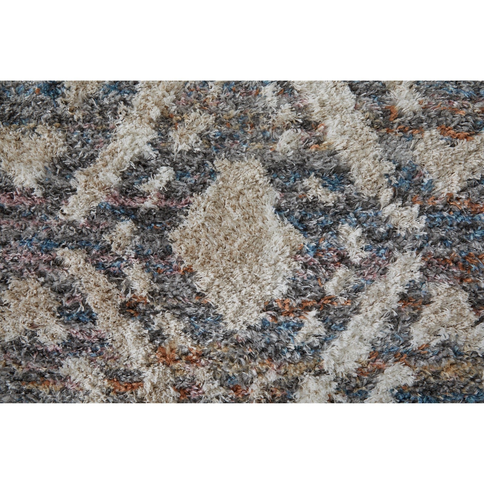 Feizy Mynka 39IAF Transitional Diamond in Ivory/Gray/Taupe