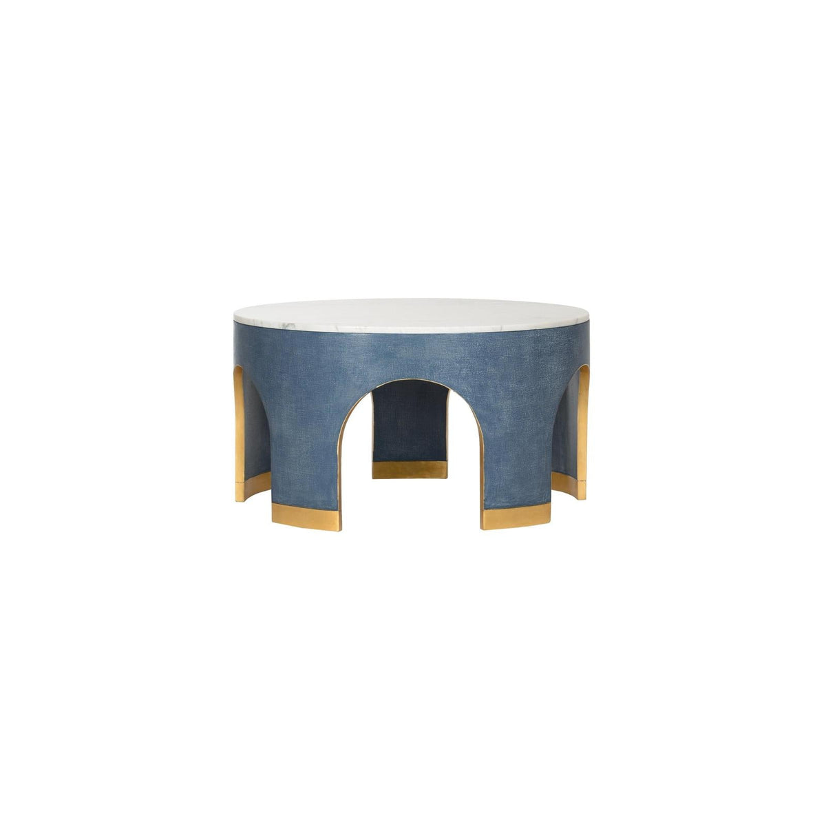 Chelsea House Aqueduct Blue Cocktail Table