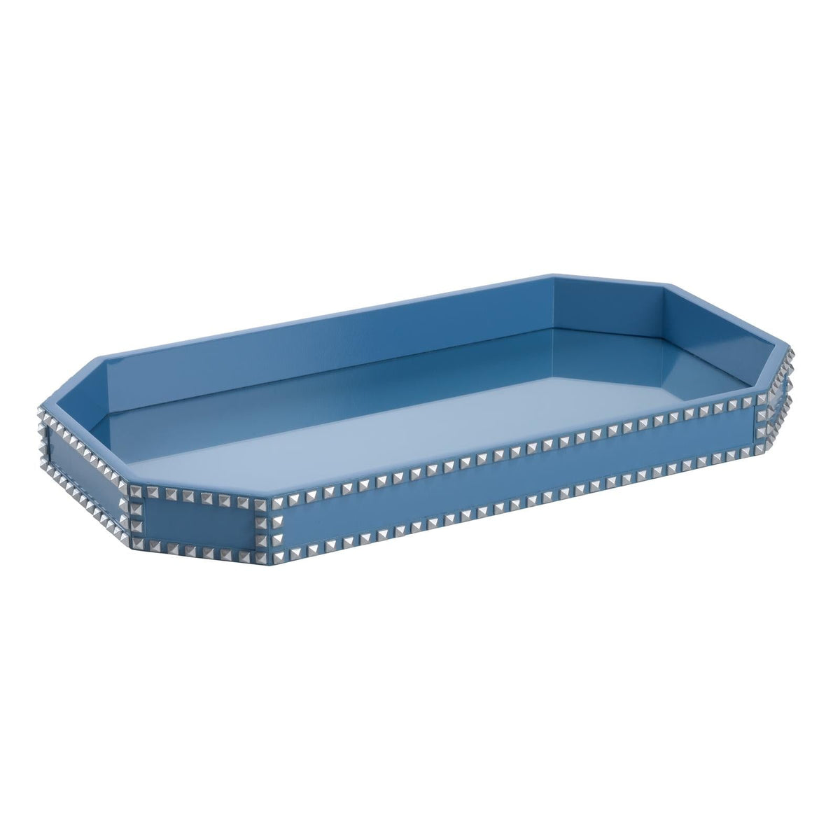 Chelsea House Chic Blue Studded Tray