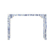 Chelsea House Bone Blue Inlay Console