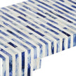 Chelsea House Bone Blue Inlay Console
