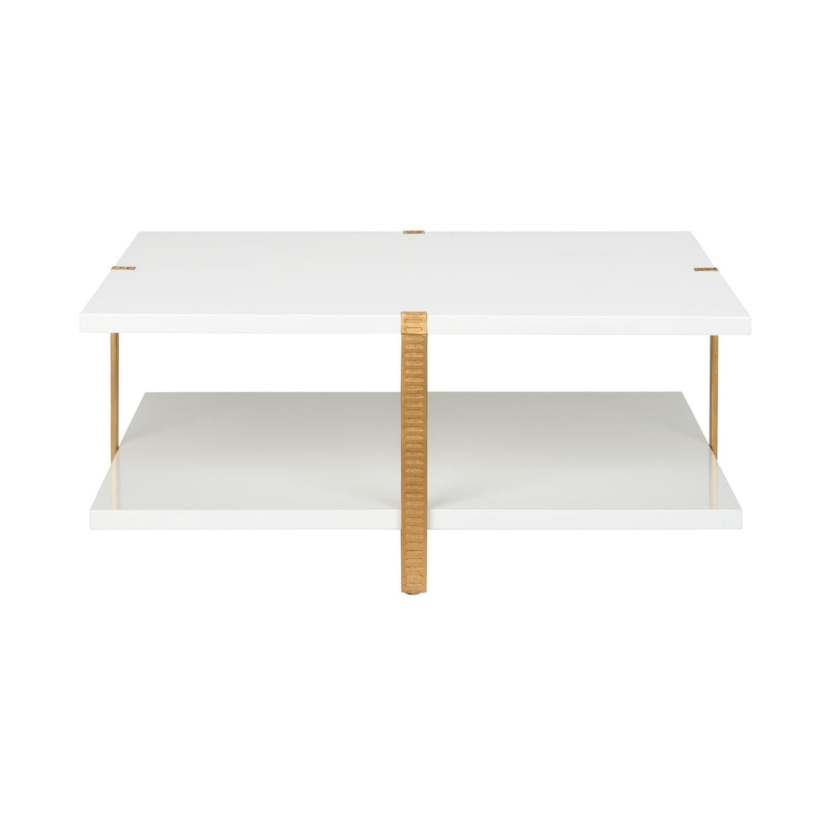 Chelsea House Ribbed Cocktail Table