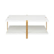 Chelsea House Ribbed Cocktail Table
