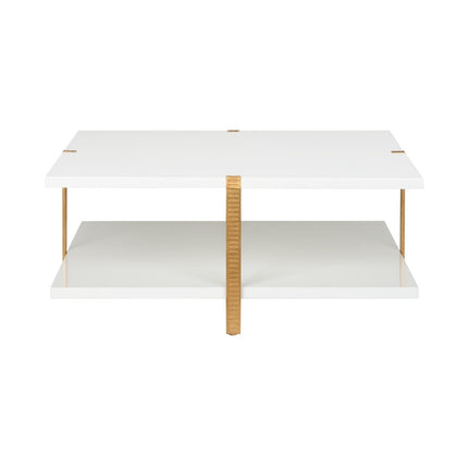 Chelsea House Ribbed Cocktail Table