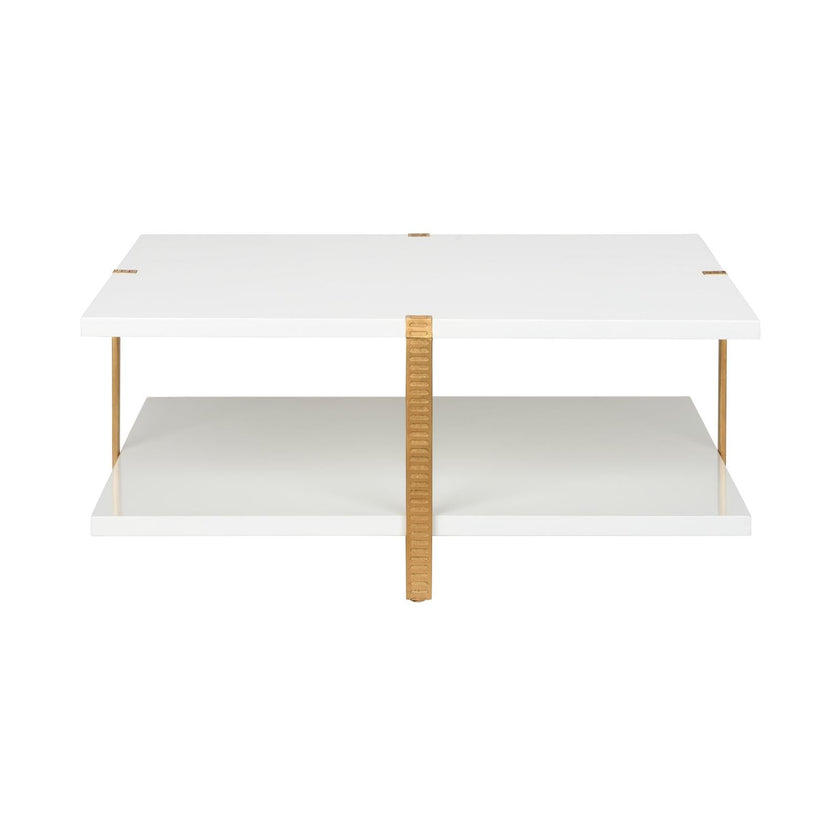 Chelsea House Ribbed Cocktail Table