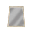 Chelsea House Whitewash Trapezoid Mirror