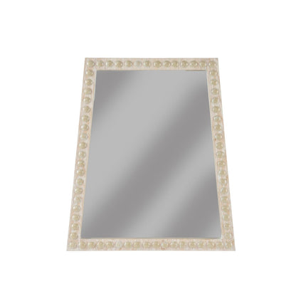 Chelsea House Whitewash Trapezoid Mirror