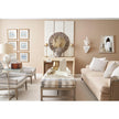 Chelsea House Whitewash Trapezoid Mirror