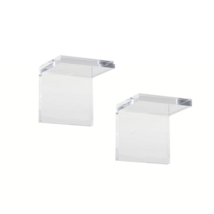 Chelsea House Regency Acrylic Bracket - Set of 2
