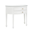 Chelsea House White George III Demilune Table