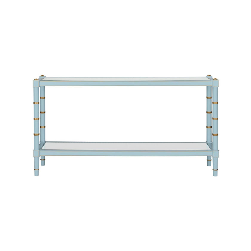 Chelsea House Conner Cane Console Table