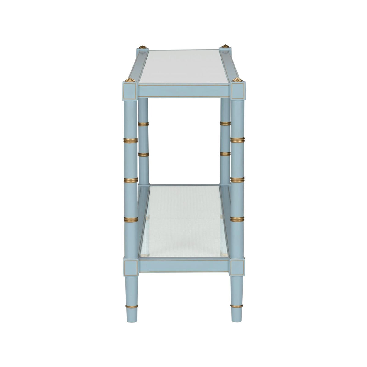 Chelsea House Conner Cane Console Table