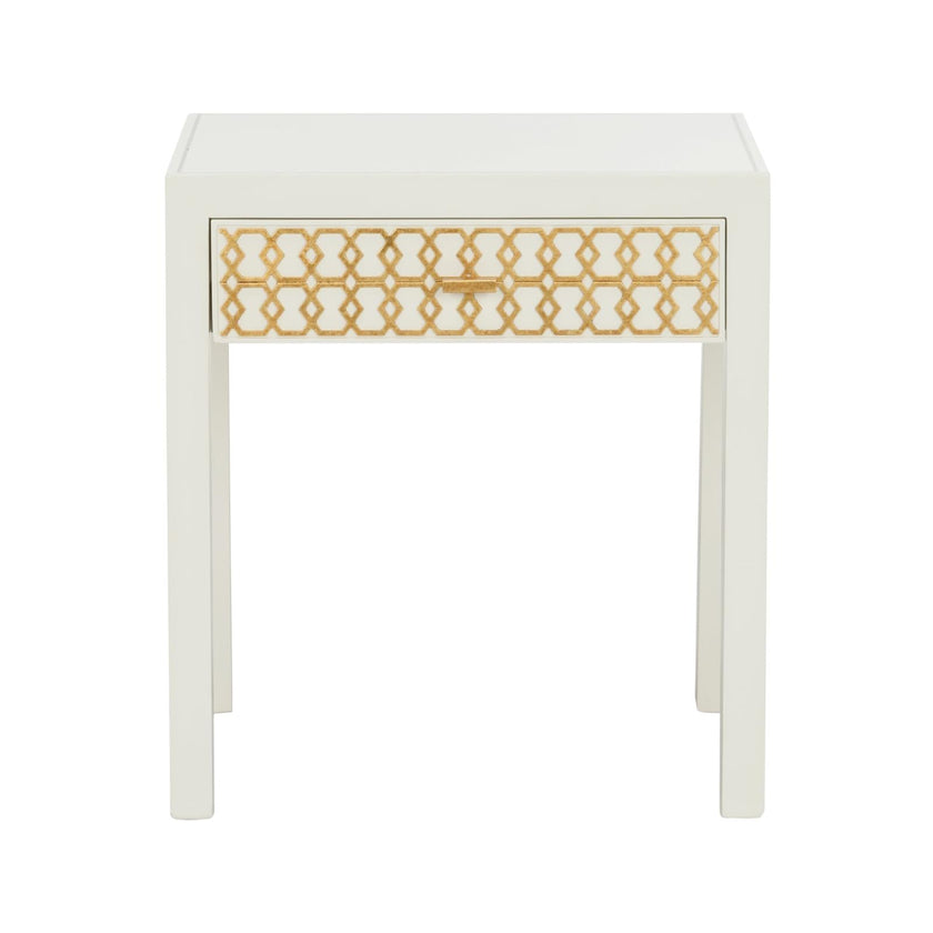 Chelsea House Hazel White Nightstand