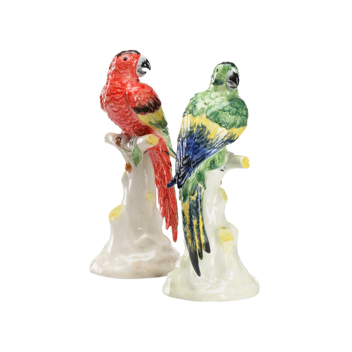 Chelsea House Large Parrots with Cherries - Set of 2