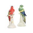 Chelsea House Large Parrots with Cherries - Set of 2