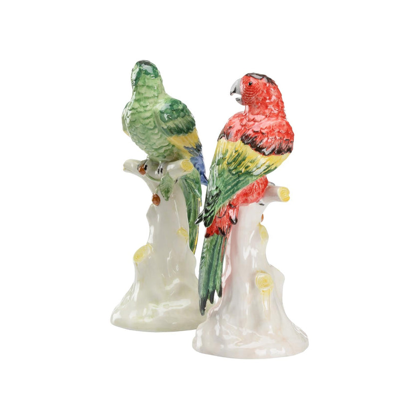 Chelsea House Large Parrots with Cherries - Set of 2