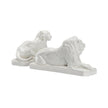 Chelsea House White Lions Figure - Set of 2