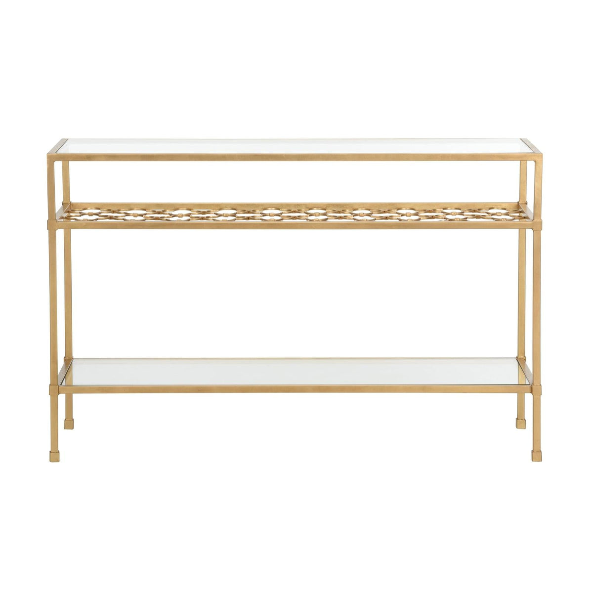 Chelsea House Pacific Coast Gold Console Table