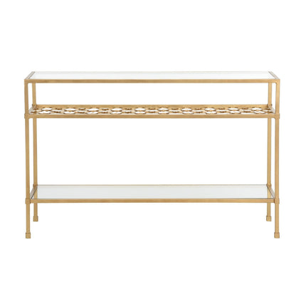 Chelsea House Pacific Coast Gold Console Table