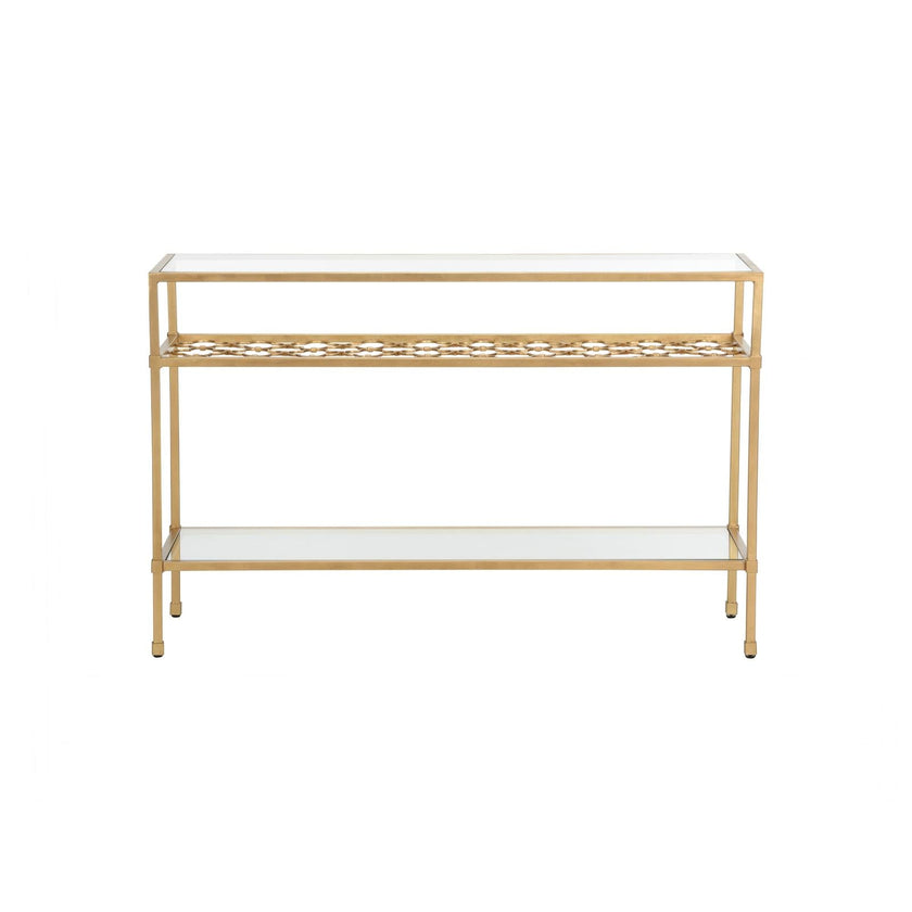 Chelsea House Pacific Coast Gold Console Table